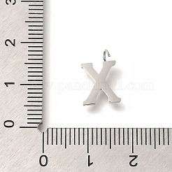 Anhänger aus 304 Edelstahl mit Mikropflaster und Zirkonia&nbsp;STAS-H228-06P-X