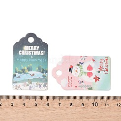 50 x Geschenkanhänger aus Papier mit Weihnachtsmotiven&nbsp;CDIS-H007-08