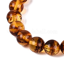 Natürliche Bernstein Perlen Stretch-Armbänder&nbsp;BJEW-N041-04D-01