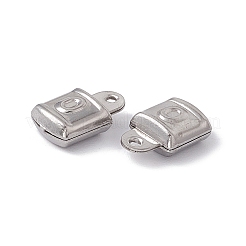 Breloques en acier inoxydable 304 anti-ternissement&nbsp;LS-STAS-G291-19P