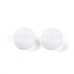 Undurchsichtige einfarbige Glasperlen&nbsp;X1-GLAA-N007-6x3mm-A10