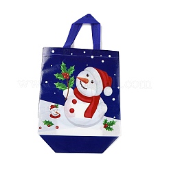 Sacs imperméables non tissés laminés sur le thème de noël&nbsp;ABAG-B005-01B-02