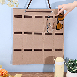 Borsa per appendere gli occhiali da sole in feltro&nbsp;AJEW-WH20006-67D