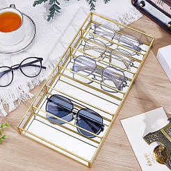 Sonnenbrillenetui aus Messing und Glas mit 6 Gitter&nbsp;ODIS-WH0080-20A
