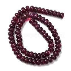 Hilos de abalorios de jade blanco natural&nbsp;G-E507-01-04