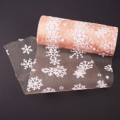 Schneeflocken-Deko-Netzbänder&nbsp;OCOR-P010-G03