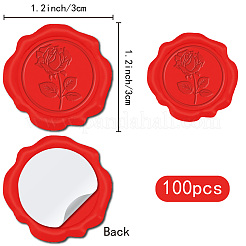 Selbstklebende Wachssiegelaufkleber&nbsp;DIY-CP0010-69A
