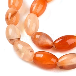 Chapelets de perle en agate naturelle teinte&nbsp;G-T141-15A-01