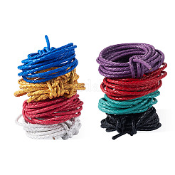 16 m geflochtenes Lederband in 8 Farben&nbsp;WL-TA0001-10