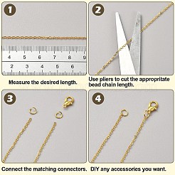 DIY Halsketten Schmuckherstellungsset&nbsp;DIY-YW0009-36