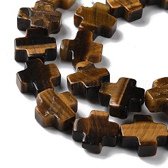 Natürlichen Tigerauge Perlen Stränge&nbsp;G-M418-B04-01