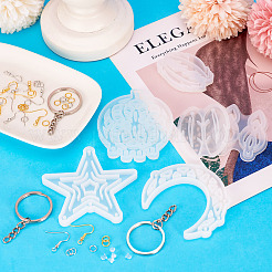 DIY-Anhänger Silikonformen Verschlüsseanhänger Verschlüsse Kits&nbsp;DIY-TA0010-51