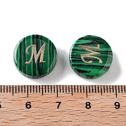 Perline di malachite sintetiche&nbsp;G-A238-01M