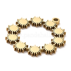 Ionenplattierung (IP) 304 Edelstahlanhänger&nbsp;STAS-E199-06G
