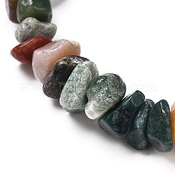 Bracciali elasticizzati con pietre naturali miste e perline per ragazze donne&nbsp;BJEW-JB06647