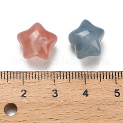 Undurchsichtige Acrylperlen mit Farbverlauf&nbsp;SACR-P035-07