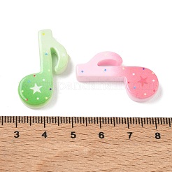 Bedruckte Cabochons aus undurchsichtigem Harz&nbsp;RE-CBABBBE-01