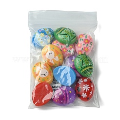 12 Stück 6 Farben Ostern Cartoon undurchsichtige Harz-Cabochons&nbsp;RESI-FS0001-56