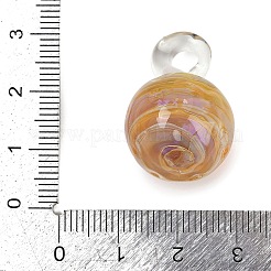 Pendentifs vernissées manuelles&nbsp;LAMP-Q005-07A