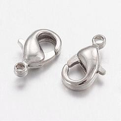 Fermoirs mousquetons en laiton&nbsp;KK-901-N-NF