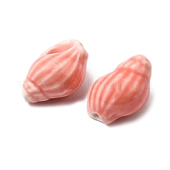 Perles en porcelaine manuelles&nbsp;PORC-A034-04C