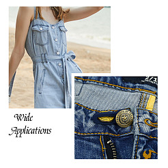 16 Satz 4 Stile Eisenknopfstifte für Jeans&nbsp;PALLOY-KS0001-07