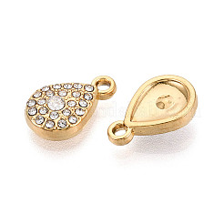 Strass-Anhänger aus Edelstahl 304&nbsp;STAS-N110-36G