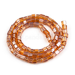 Chapelets de perles en verre transparent&nbsp;GLAA-N047-08-C09