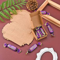 Kraftpapier Geschenkbox&nbsp;X-CON-K003-02C-01