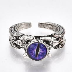 Legierung Manschettenfingerringe&nbsp;RJEW-T006-35B