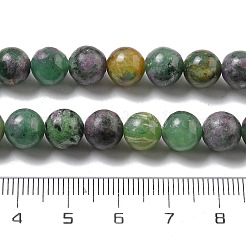Natürliche Rubin in Zoisit Perlen Stränge&nbsp;G-R011-A02-02