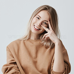 1 Stück Stretch-Fingerring mit Naturperlen für Damen&nbsp;RJEW-AN0001-02
