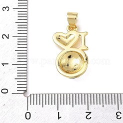 Pendentifs en laiton émaillé sur le thème du football&nbsp;KK-A303-01B-G03