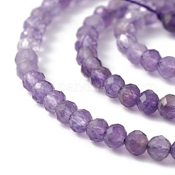 Natürlichen Amethyst Perlen Stränge&nbsp;X-G-B037-02A