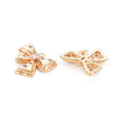 Colgante micropavé cubic zirconia de latón&nbsp;KK-N232-282