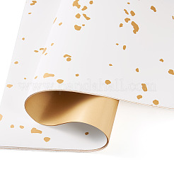 20 feuilles d'emballage en plastique pour bouquets de fleurs en feuille d'or&nbsp;DIY-TAC0025-13A