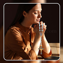 DIY-Sets zur Schmuckherstellung mit Rosenkranzperlen&nbsp;DIY-SC0029-76