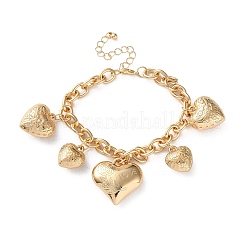 Bracelets avec breloque en alliage&nbsp;BJEW-S180-01G