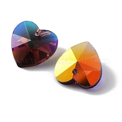 Encantos de vidrio electrochapado&nbsp;LS-GGLA-Z002-02Q