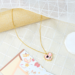 6 pz 3 stili pendenti in ottone smaltato&nbsp;KK-SZ0006-59
