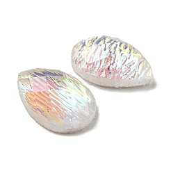 Cabochons transparents en résine époxy&nbsp;CRES-A053-19
