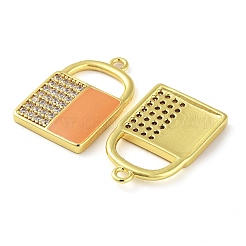 Pendentifs en laiton zircon cubique transparent&nbsp;KK-F871-10G