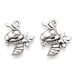Estilo tibetano colgantes de abeja de aleación&nbsp;TIBE-Q037-029-RS