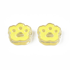 Perles en acrylique transparente&nbsp;ACRC-S039-06C