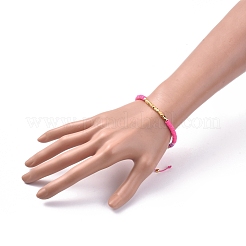 Braccialetti di perline intrecciati regolabili&nbsp;BJEW-JB05098-03