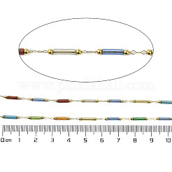 Catene in acciaio inossidabile placcate ionica (ip) 304&nbsp;AJEW-Q150-02G-01