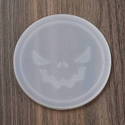 Halloween DIY Pixel Herz Treibsand Silikonformen&nbsp;LS-AJEW-U013-04C