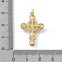 Pendentifs en laiton zircon cubique transparent&nbsp;CU-CBA9883-03C-G