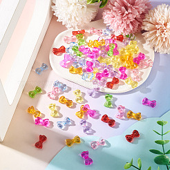 150 Stück transparente Acrylperlen&nbsp;TACR-TA0001-79
