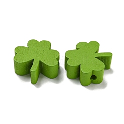 Perles en bois imprimées&nbsp;WOOD-G022-01G